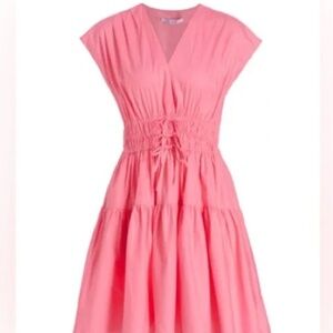 Derek Lam 10 Crosby - Tora Mini Dress - Pink Sz 10